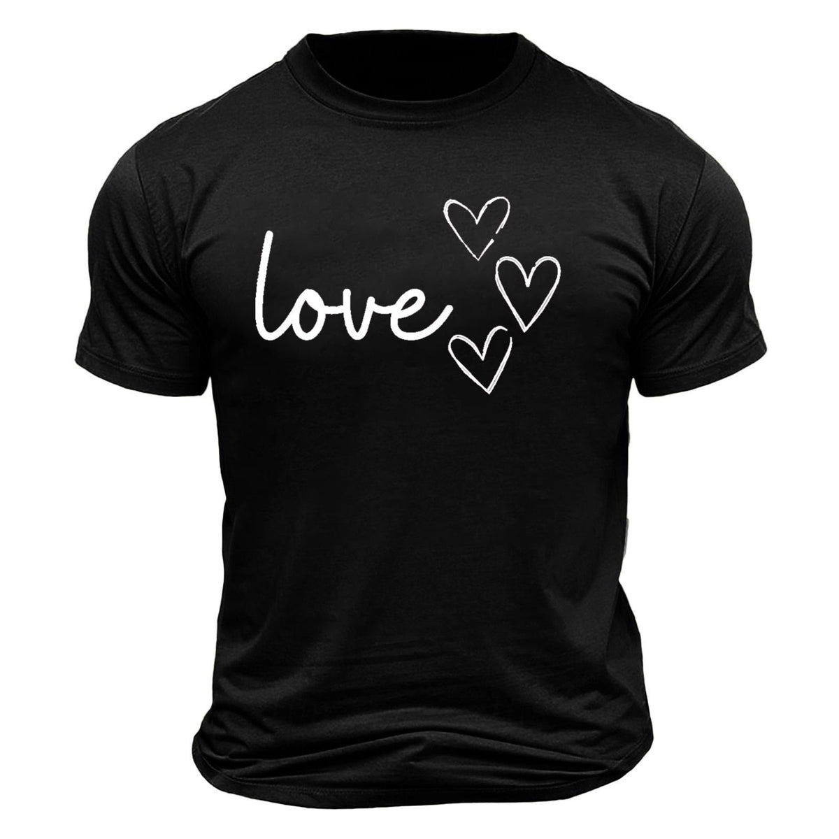 hotojiny Mens Valentine's Day T Shirts Casual Summer Short Sleeve Fashion Tees Breathable Graphic Shirt for Men Women