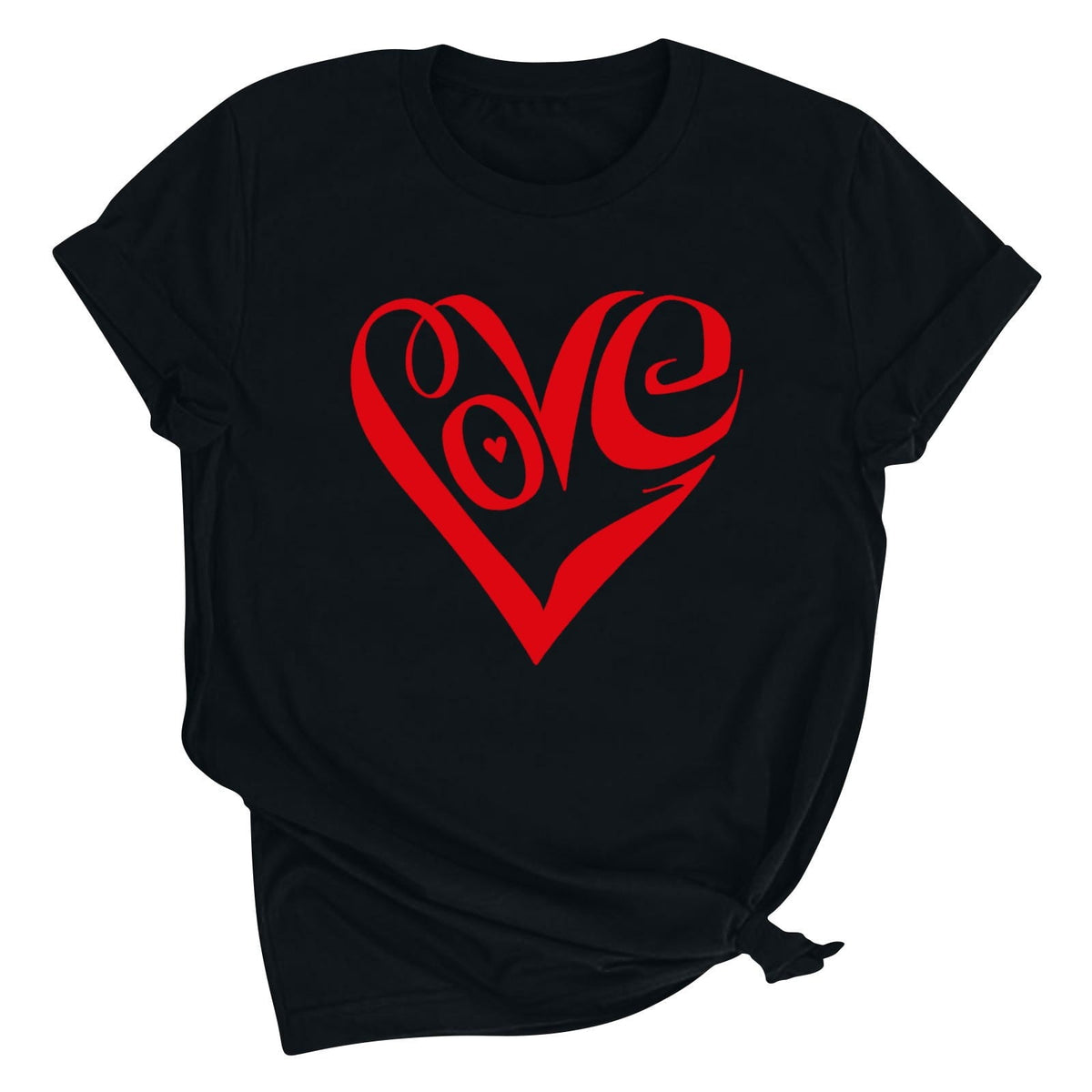 Tbopshirt Valentine's Day T-Shirts for Women Short Sleeve Graphic Tees, Plus Size Womens Tops,Valentines Day Fashion Printed T-shirt S-XXXL