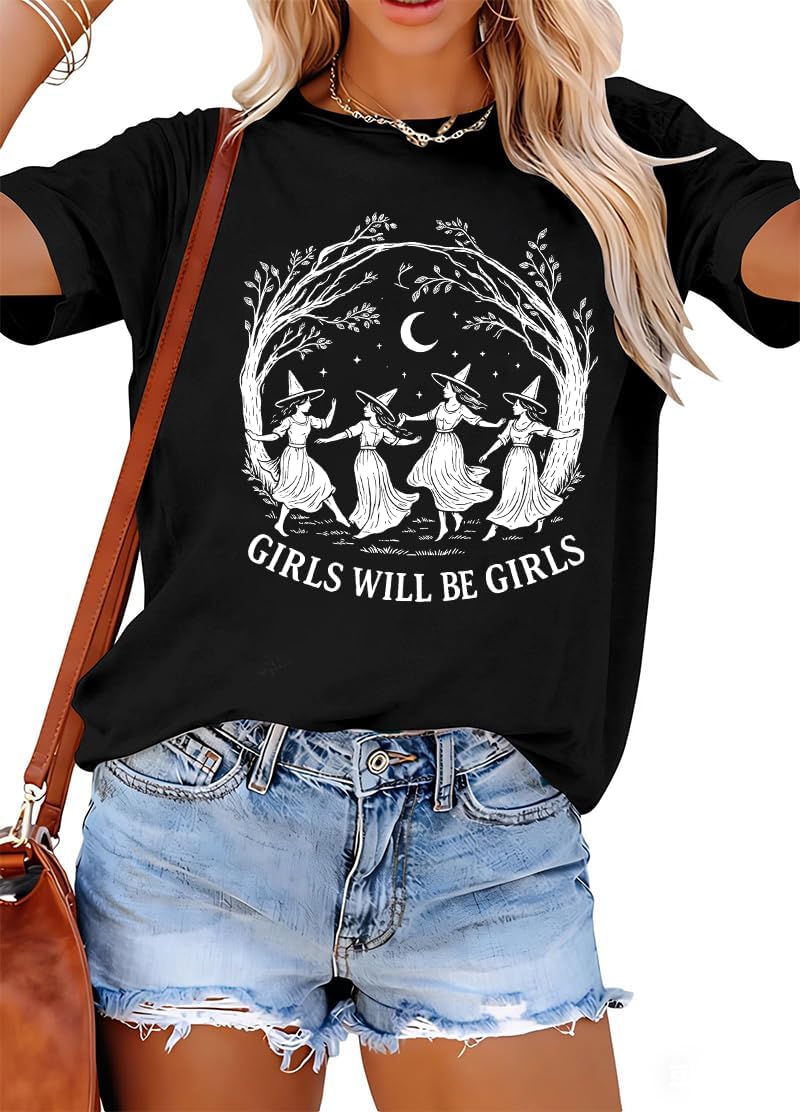 Girls Will Be Girls Praying Mantis Shirt Girls Will Be Girls HalloweenTees