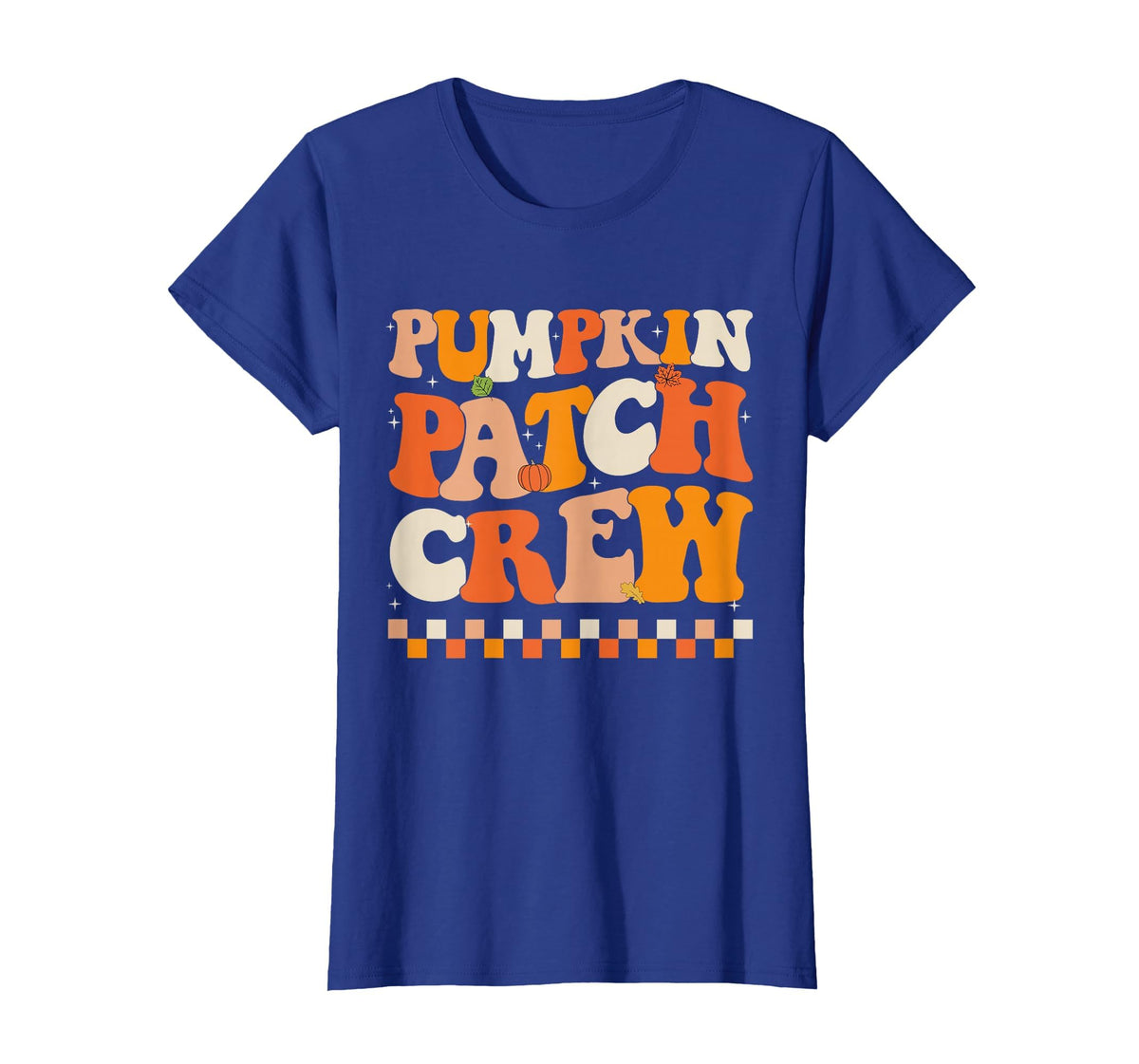 Groovy Pumpkin Patch Crew Pumpkin Patch Crew Fall Halloween T-Shirt