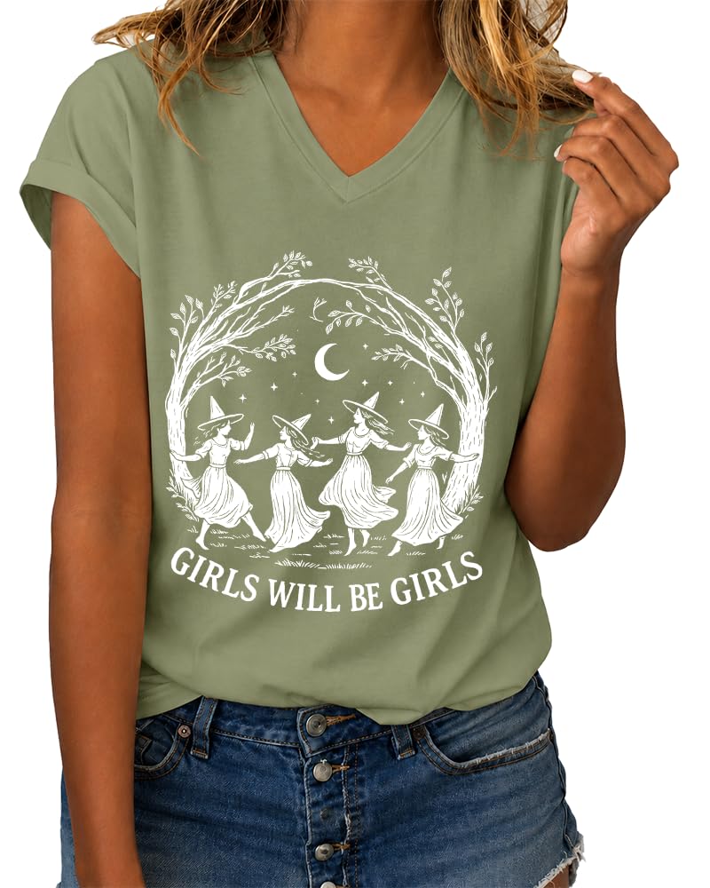 Girls Will Be Girls Praying Mantis Shirt Girls Will Be Girls HalloweenTees