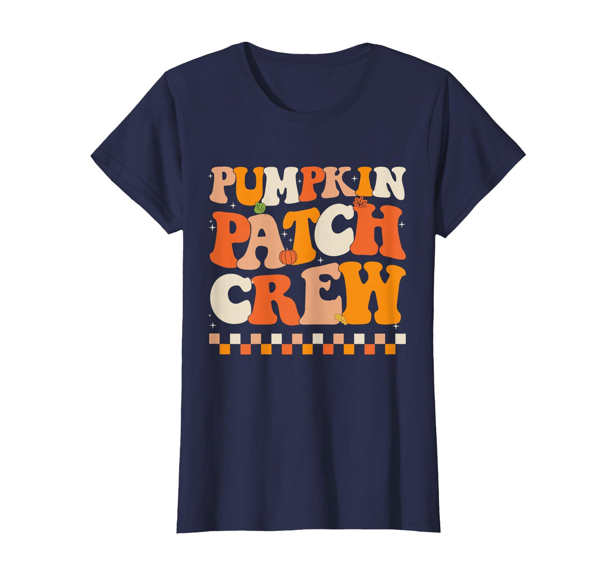 Groovy Pumpkin Patch Crew Pumpkin Patch Crew Fall Halloween T-Shirt