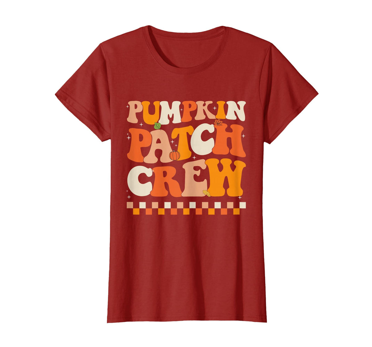 Groovy Pumpkin Patch Crew Pumpkin Patch Crew Fall Halloween T-Shirt