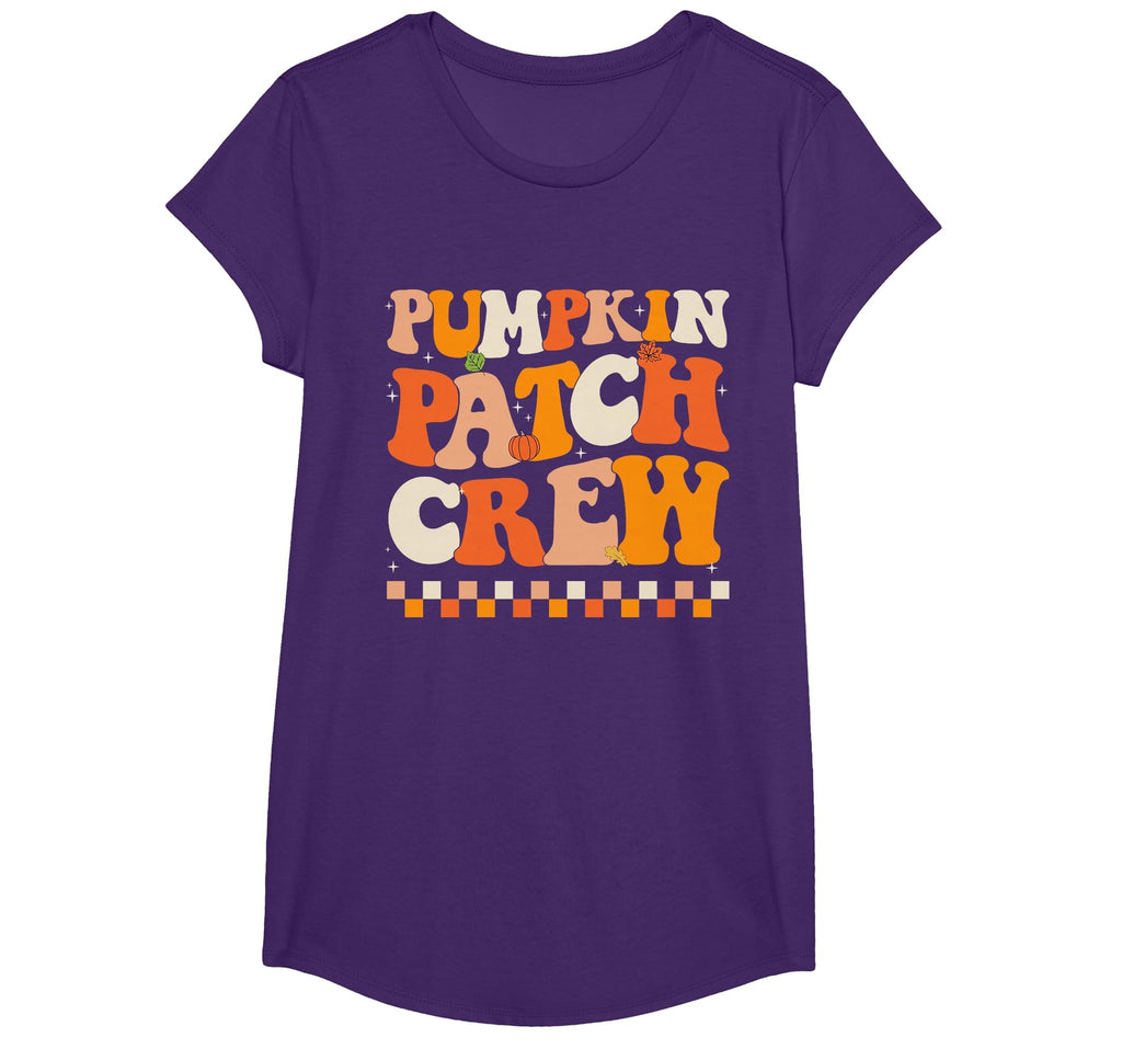 Groovy Pumpkin Patch Crew Pumpkin Patch Crew Fall Halloween T-Shirt