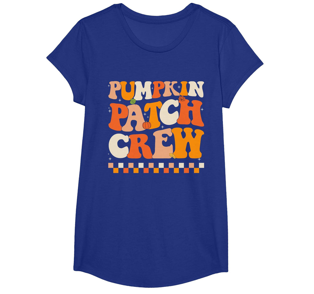 Groovy Pumpkin Patch Crew Pumpkin Patch Crew Fall Halloween T-Shirt
