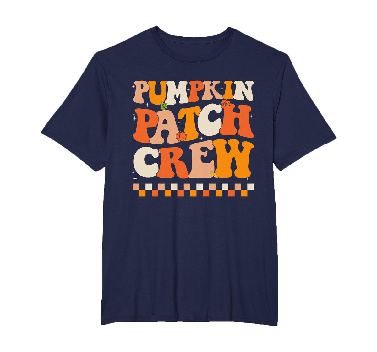 Groovy Pumpkin Patch Crew Pumpkin Patch Crew Fall Halloween T-Shirt
