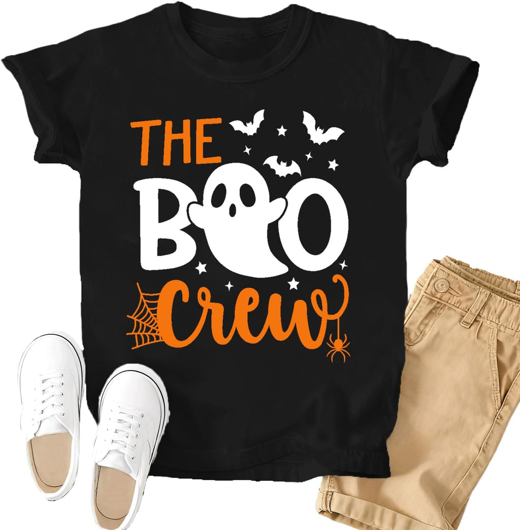 Halloween Shirts for Family Halloween Family Cute Ghost Crew Tshirt