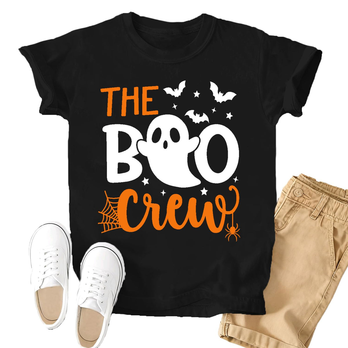 Halloween Shirts for Family Halloween Family Cute Ghost Crew Tshirt