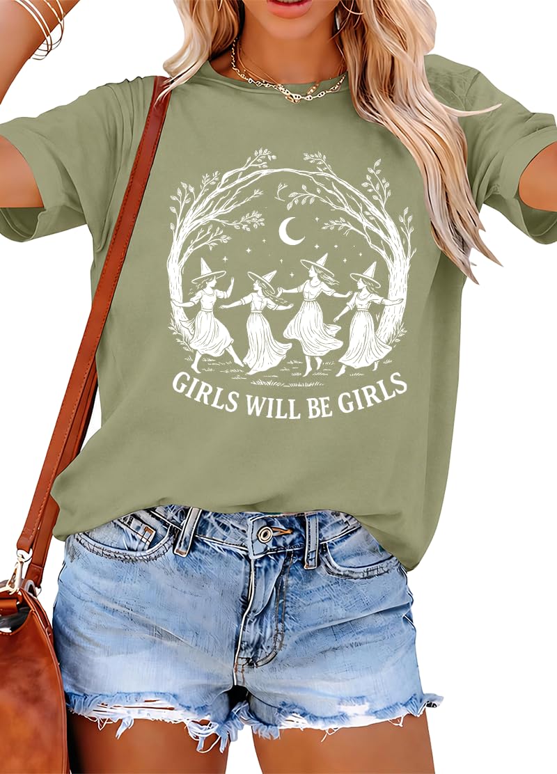 Girls Will Be Girls Praying Mantis Shirt Girls Will Be Girls HalloweenTees