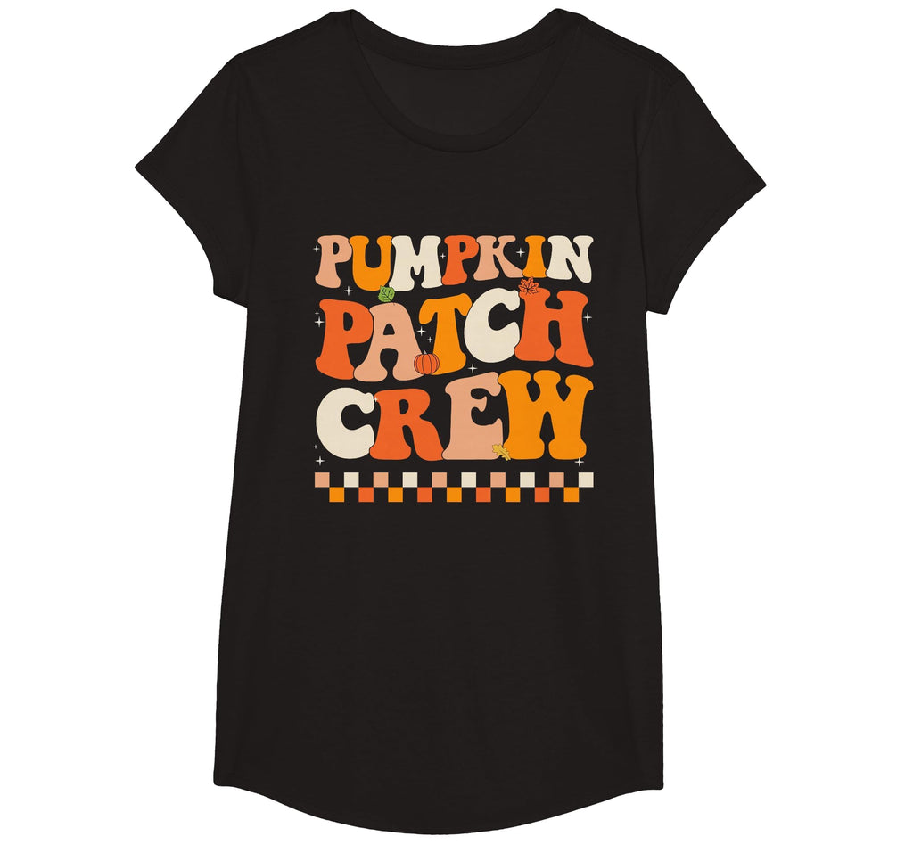 Groovy Pumpkin Patch Crew Pumpkin Patch Crew Fall Halloween T-Shirt