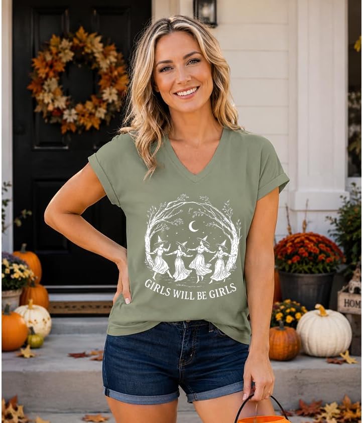 Girls Will Be Girls Praying Mantis Shirt Girls Will Be Girls HalloweenTees