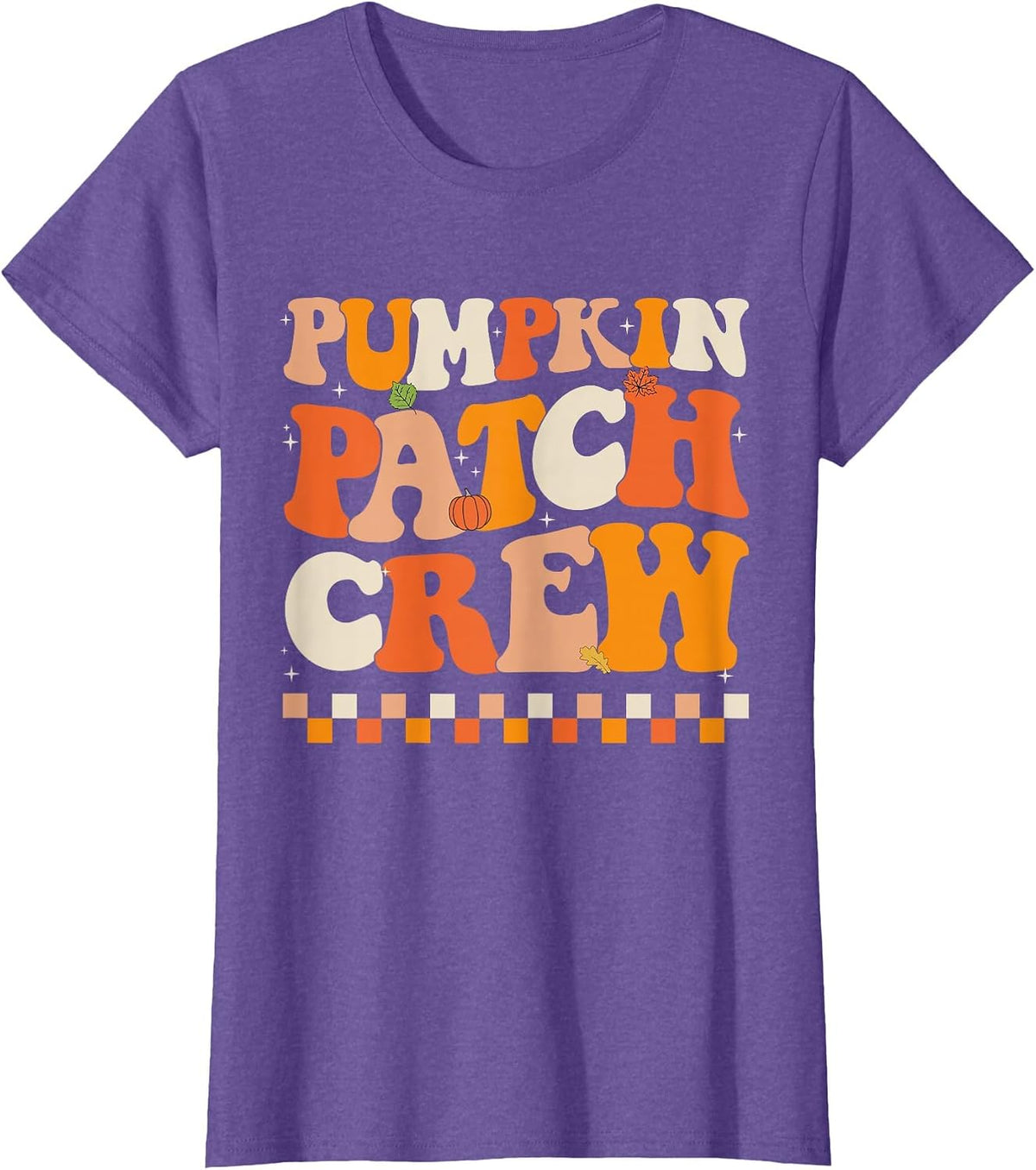 Groovy Pumpkin Patch Crew Pumpkin Patch Crew Fall Halloween T-Shirt
