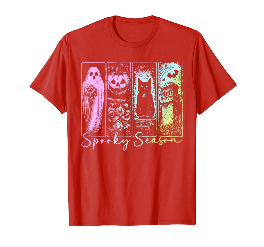 Vintage Halloween Horror Spooky Season T-Shirt