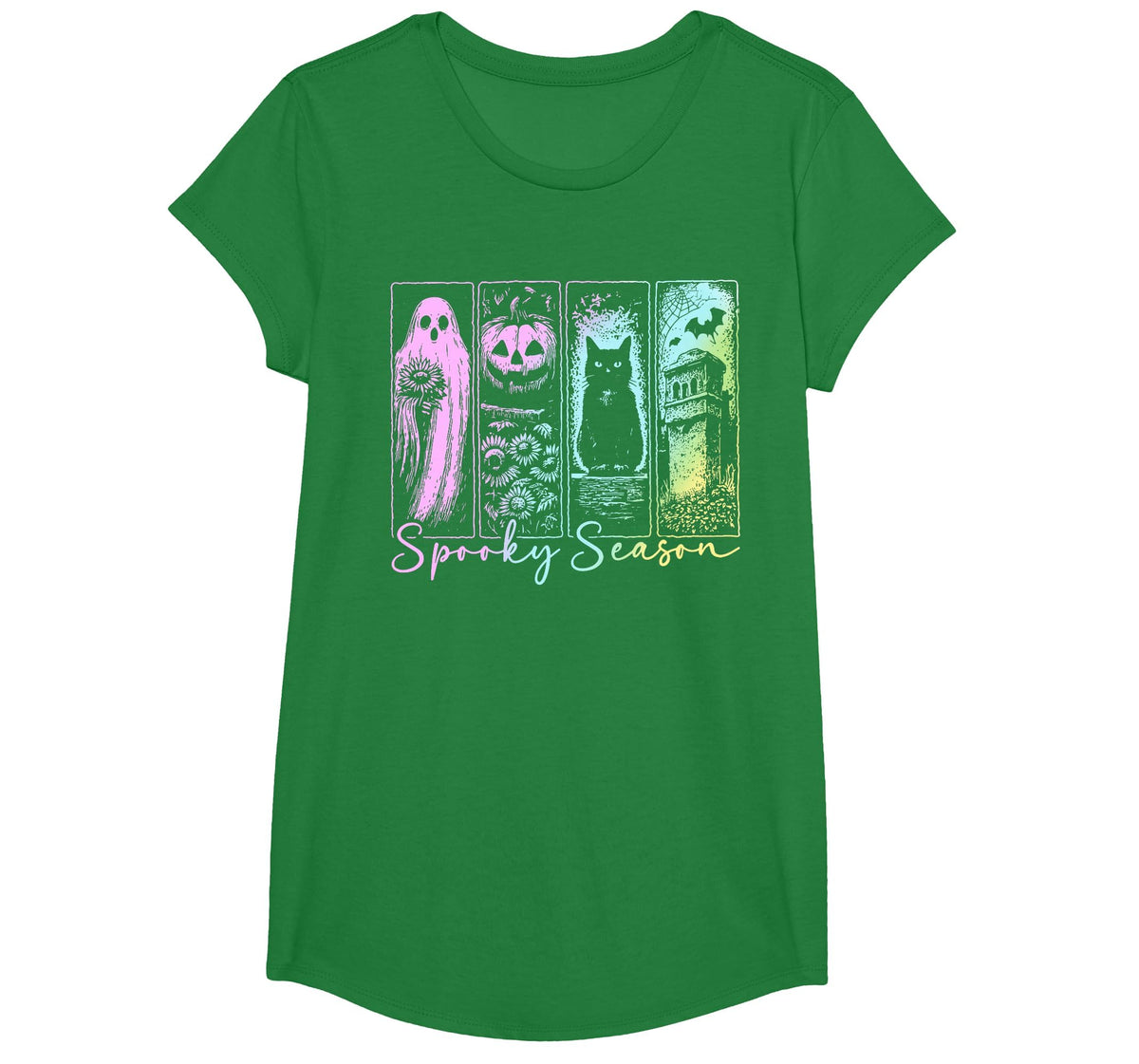 Vintage Halloween Horror Spooky Season T-Shirt