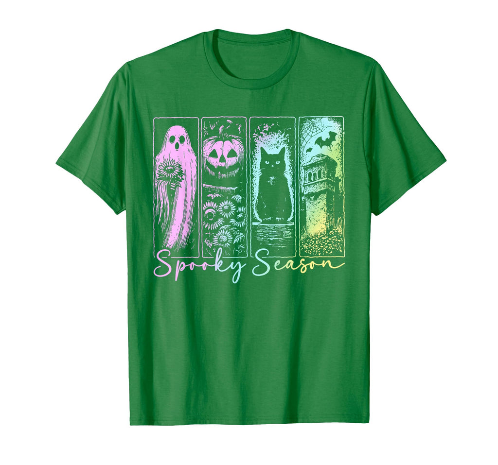 Vintage Halloween Horror Spooky Season T-Shirt