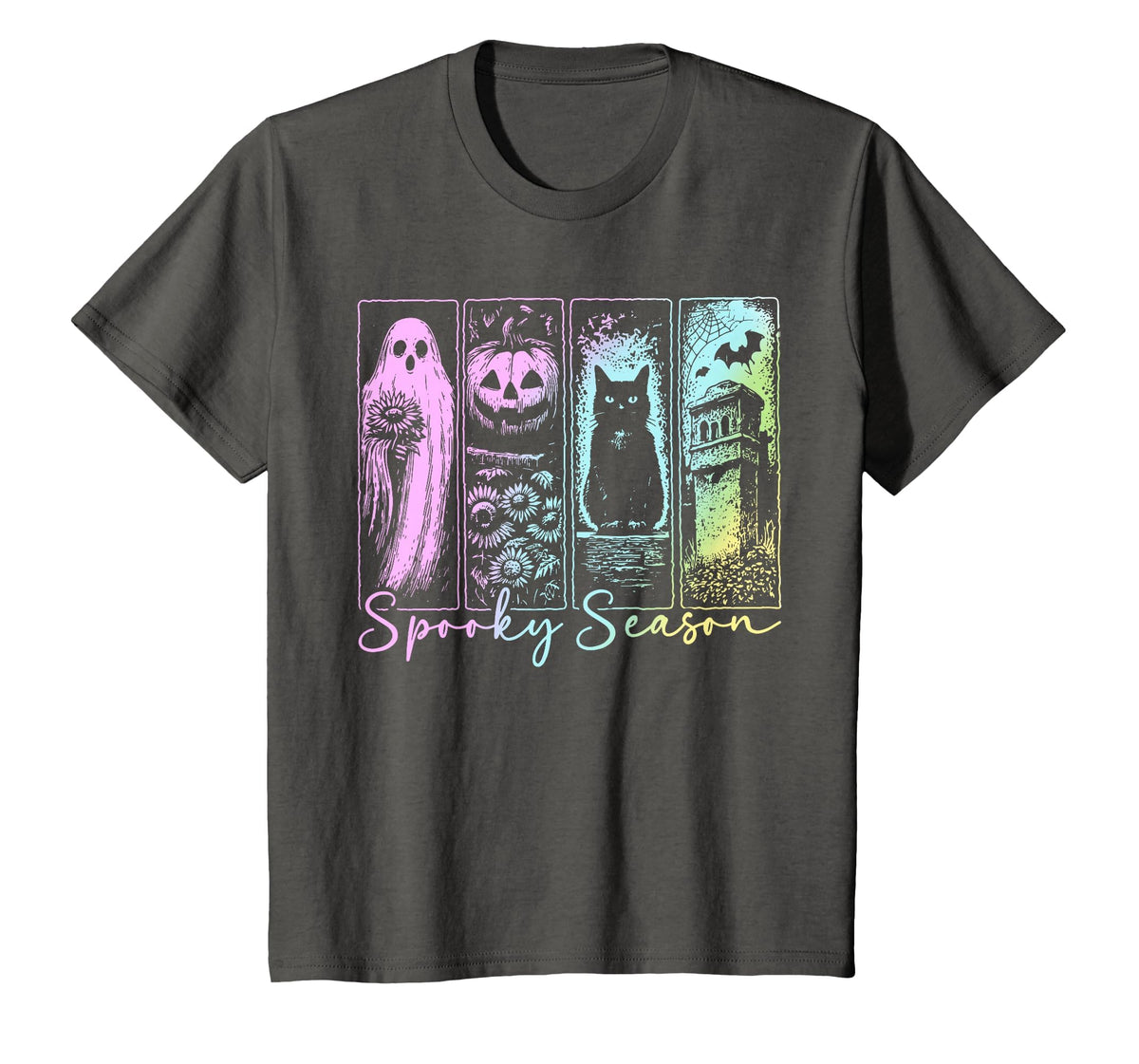 Vintage Halloween Horror Spooky Season T-Shirt