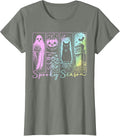 Vintage Halloween Horror Spooky Season T-Shirt