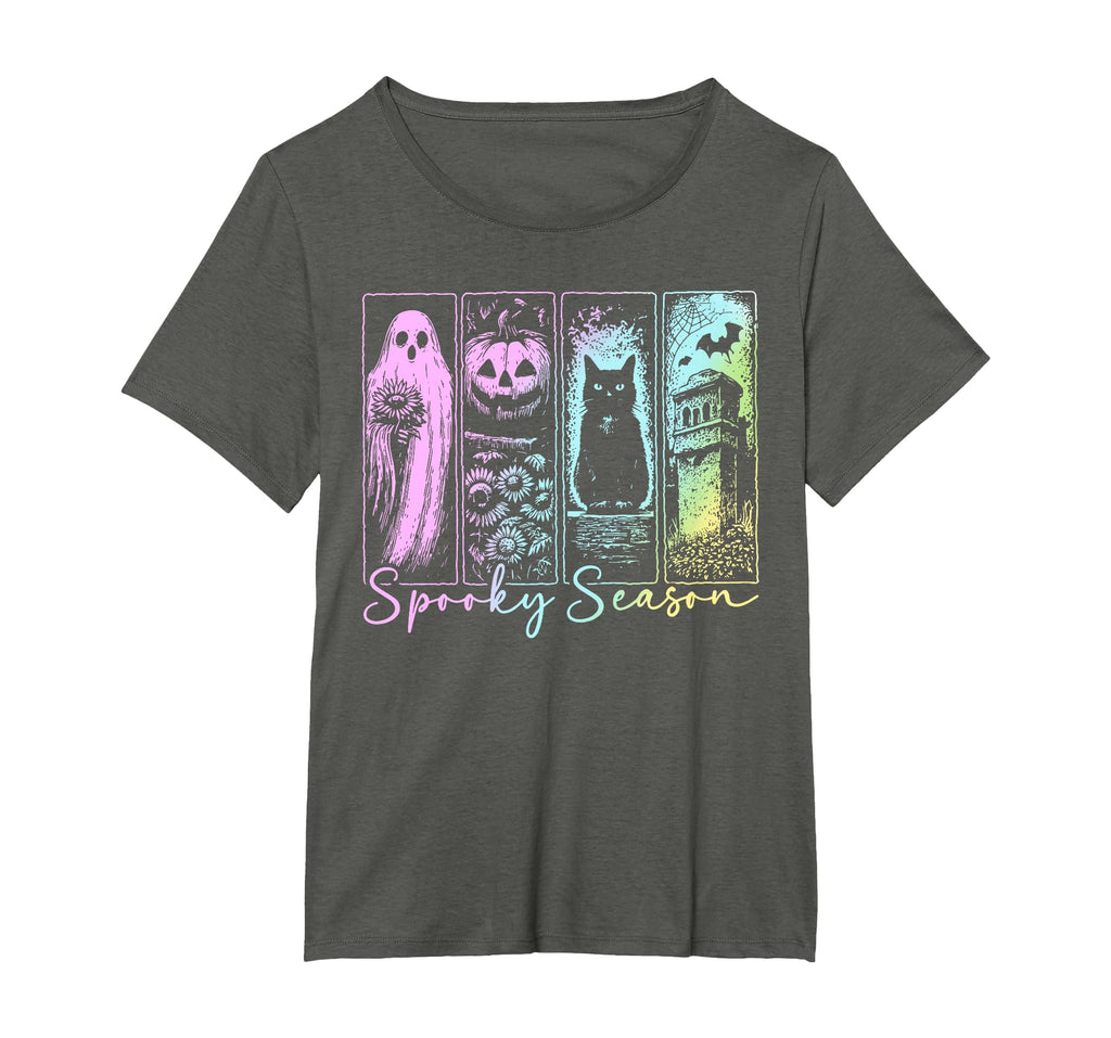 Vintage Halloween Horror Spooky Season T-Shirt