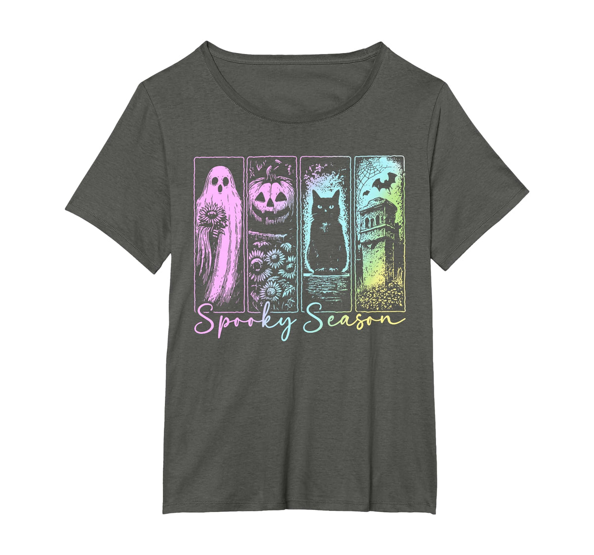 Vintage Halloween Horror Spooky Season T-Shirt
