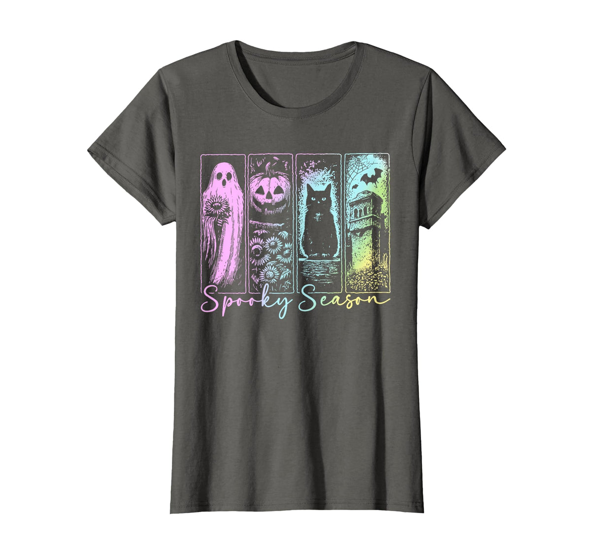 Vintage Halloween Horror Spooky Season T-Shirt