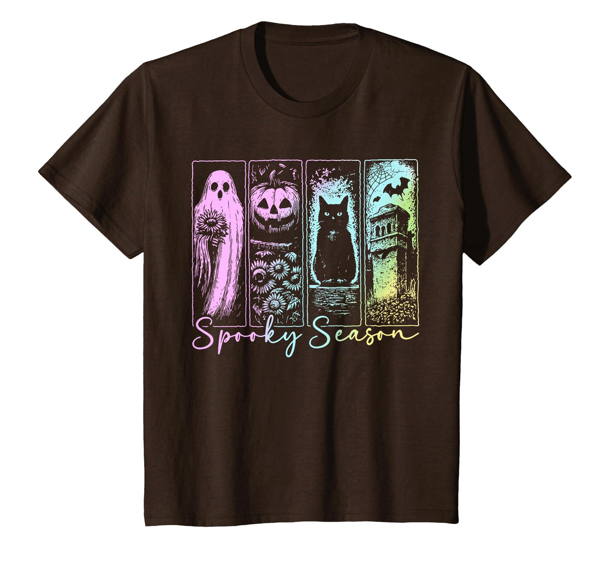 Vintage Halloween Horror Spooky Season T-Shirt
