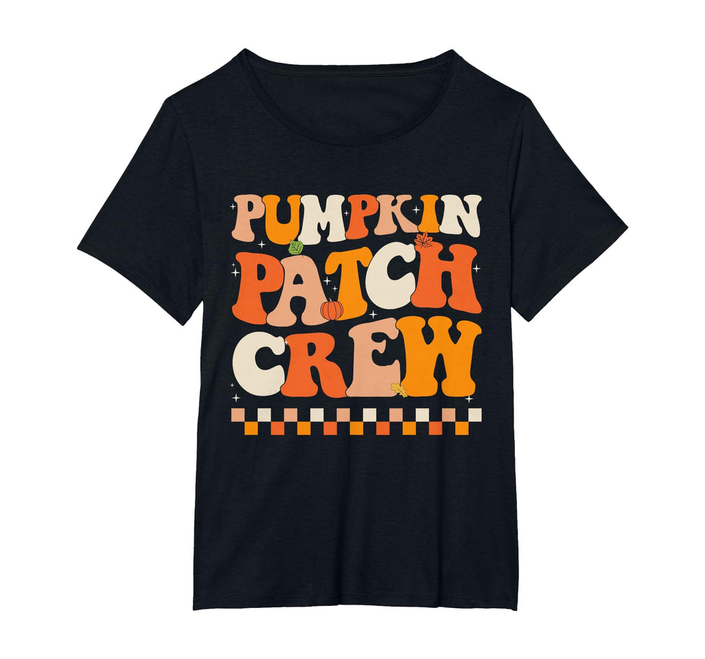 Groovy Pumpkin Patch Crew Pumpkin Patch Crew Fall Halloween T-Shirt