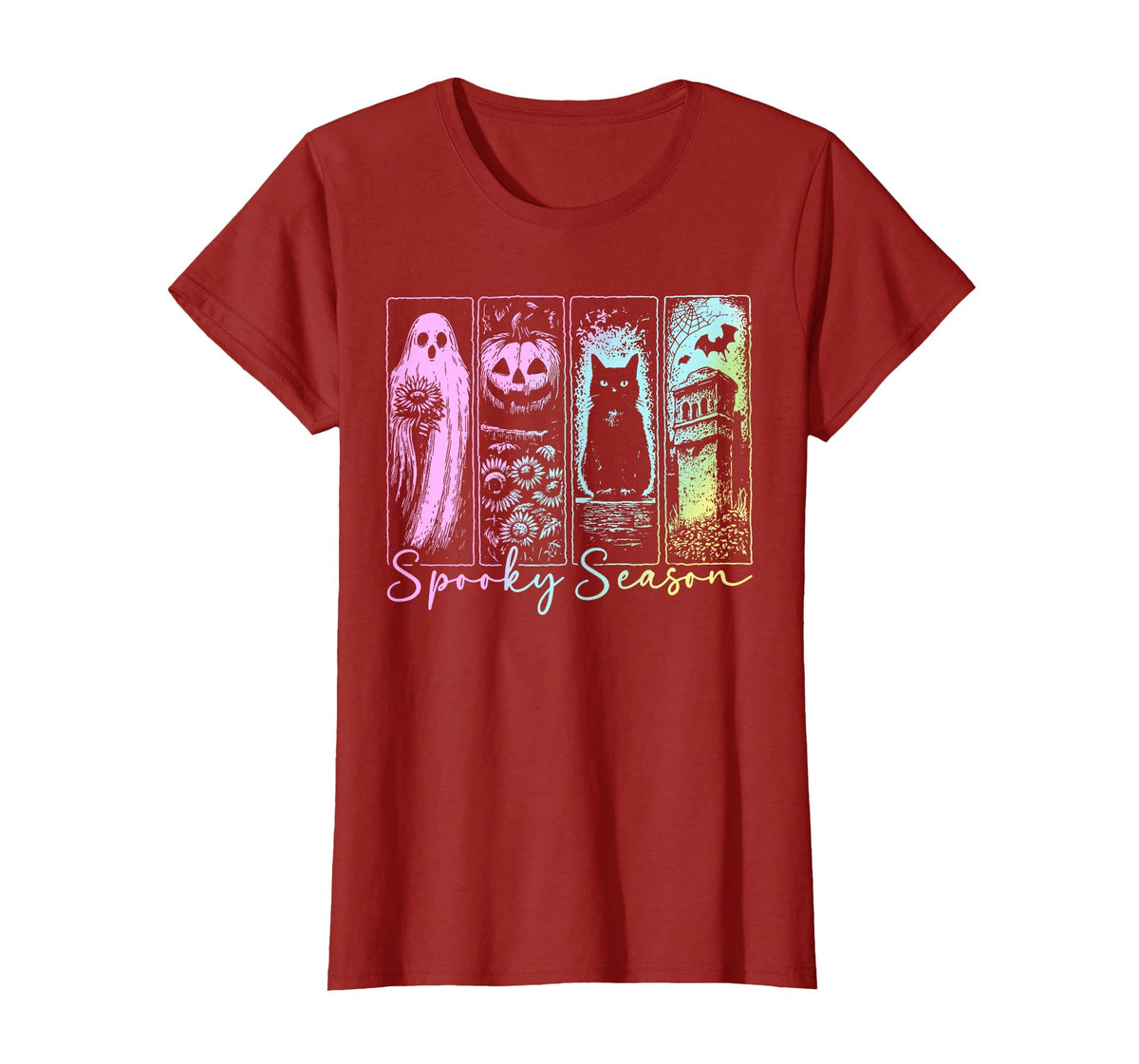 Vintage Halloween Horror Spooky Season T-Shirt