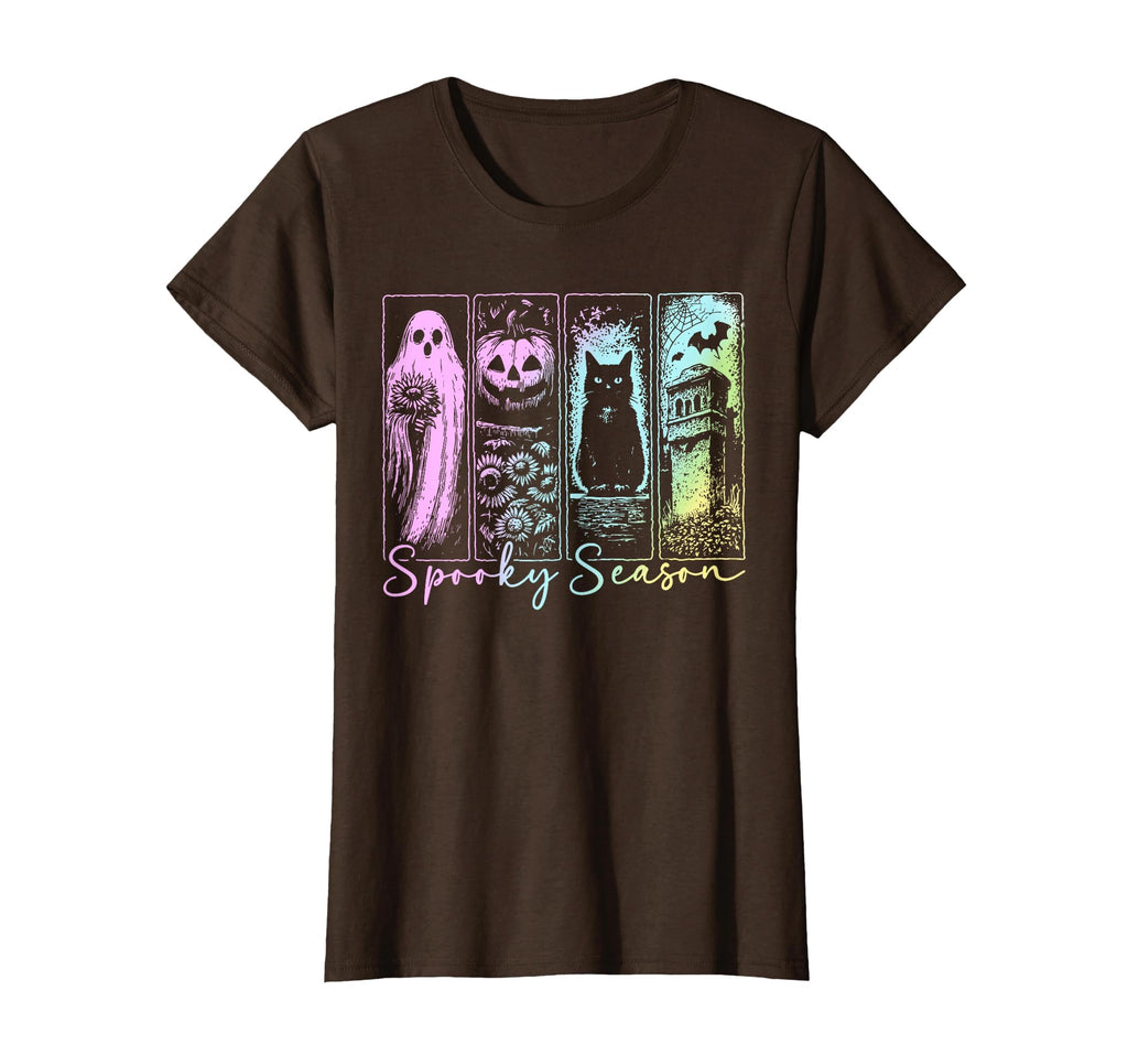 Vintage Halloween Horror Spooky Season T-Shirt