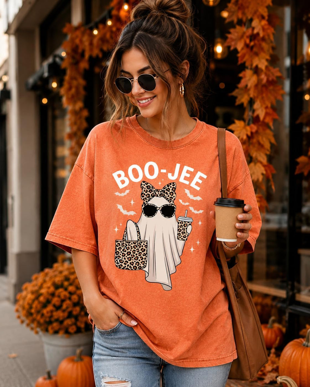 Halloween Shirts for Women 1692 They Missed One Shirt Boo JEE Ghost Shirt