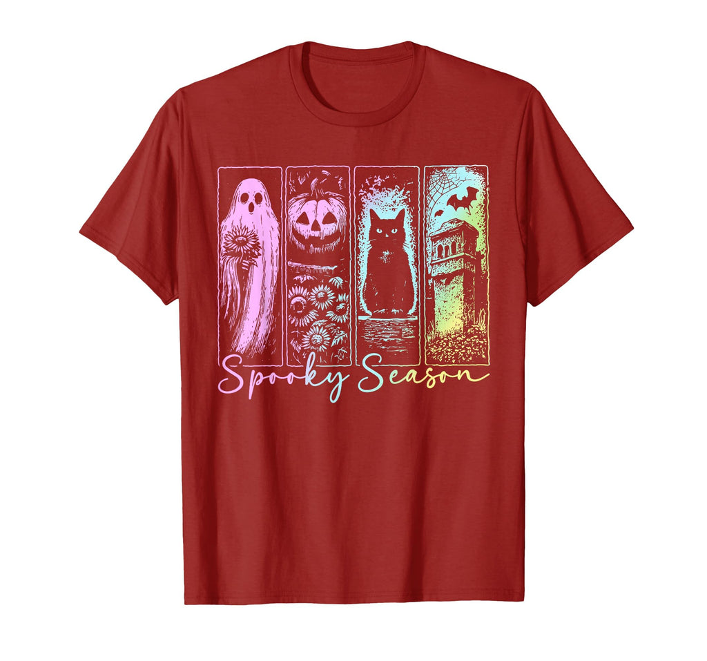 Vintage Halloween Horror Spooky Season T-Shirt