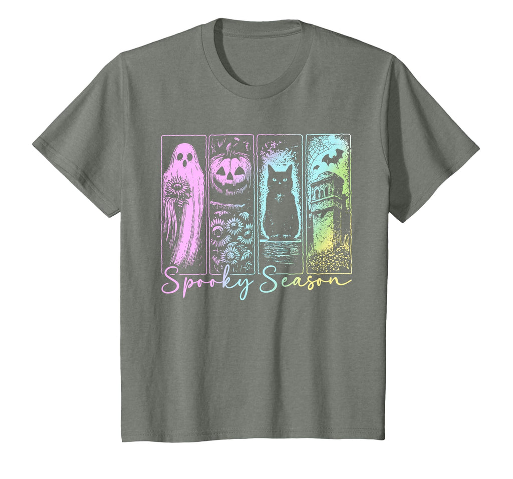 Vintage Halloween Horror Spooky Season T-Shirt
