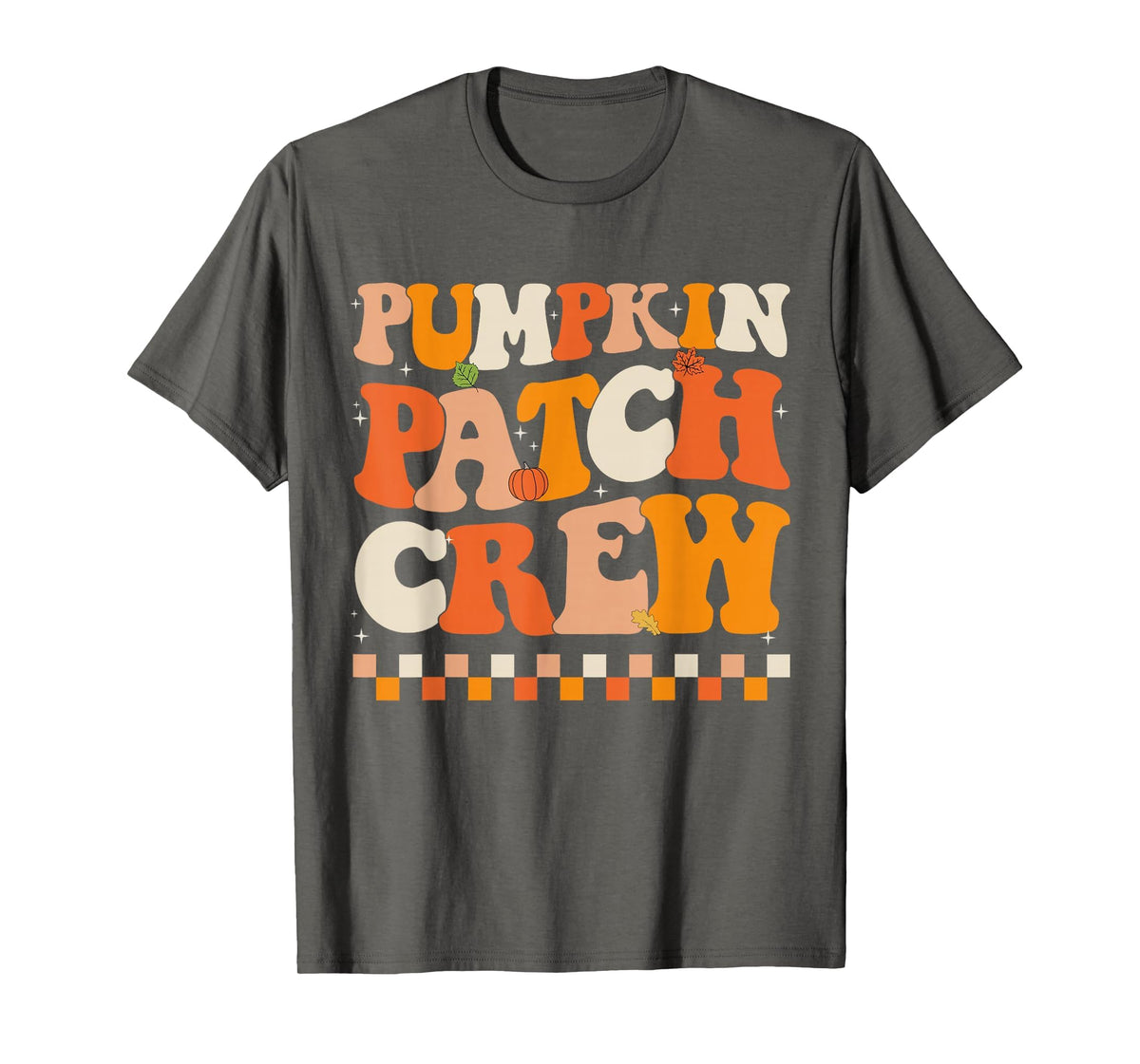 Groovy Pumpkin Patch Crew Pumpkin Patch Crew Fall Halloween T-Shirt