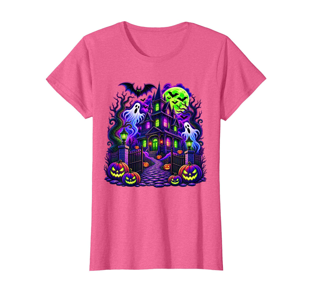 Vintage Halloween Spooky Scene Pumpkin Scary Costume Graphic T-Shirt