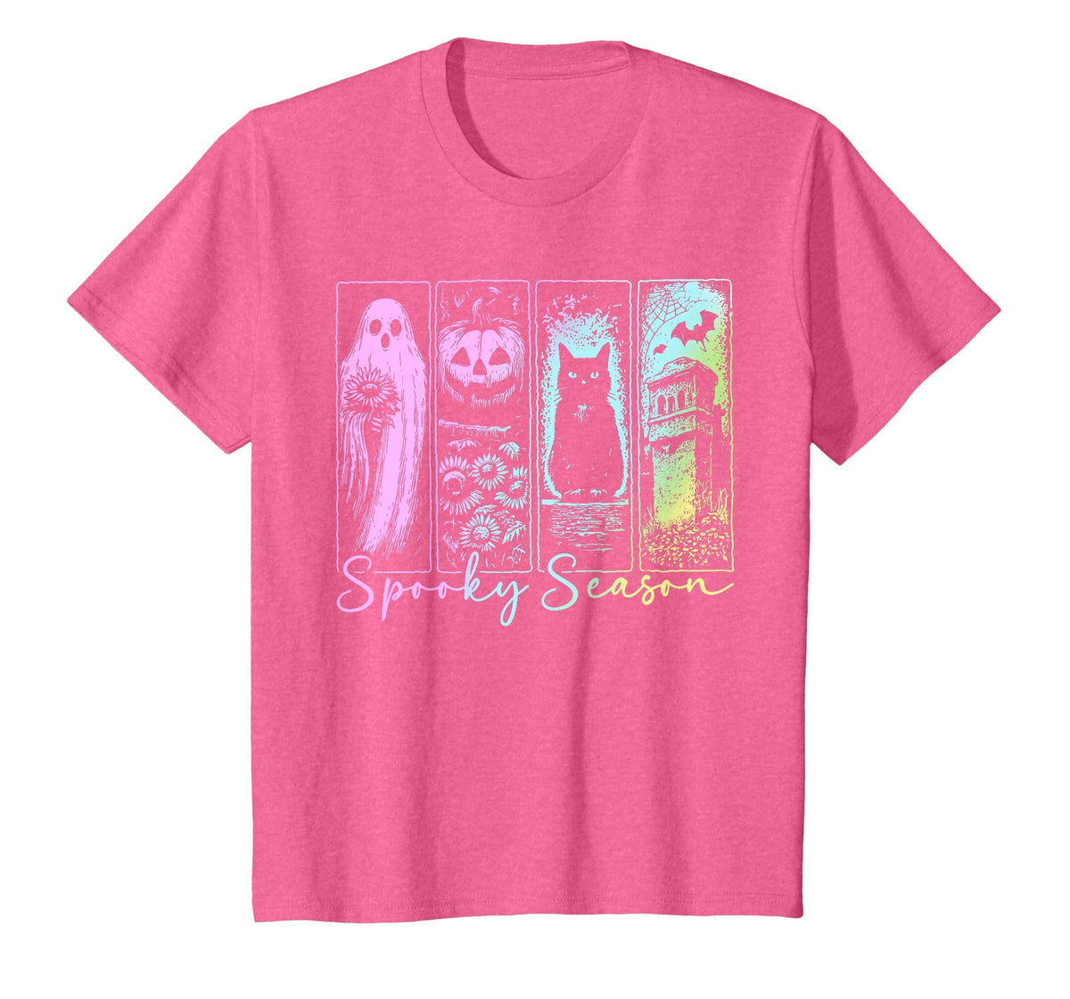 Vintage Halloween Horror Spooky Season T-Shirt