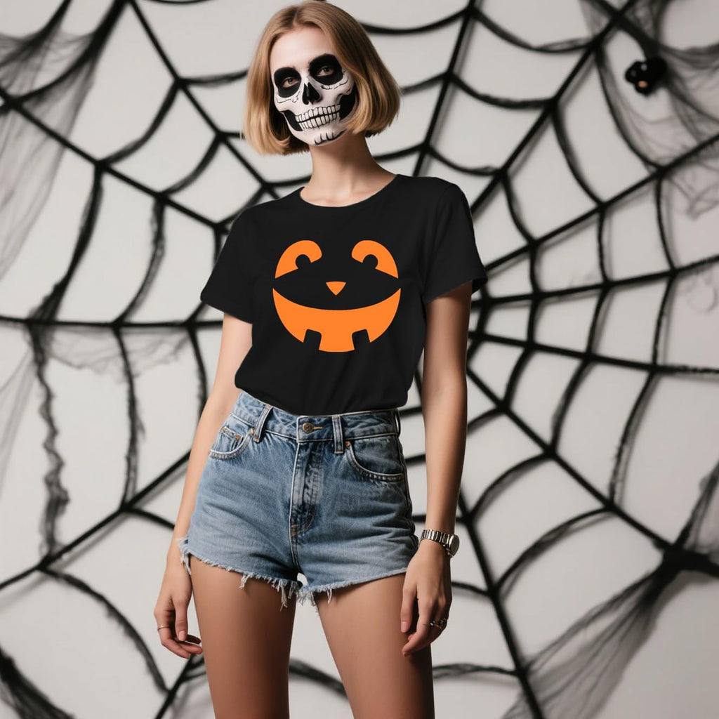 Halloween Shirts for Women Halloween Pumpkin T-Shirt
