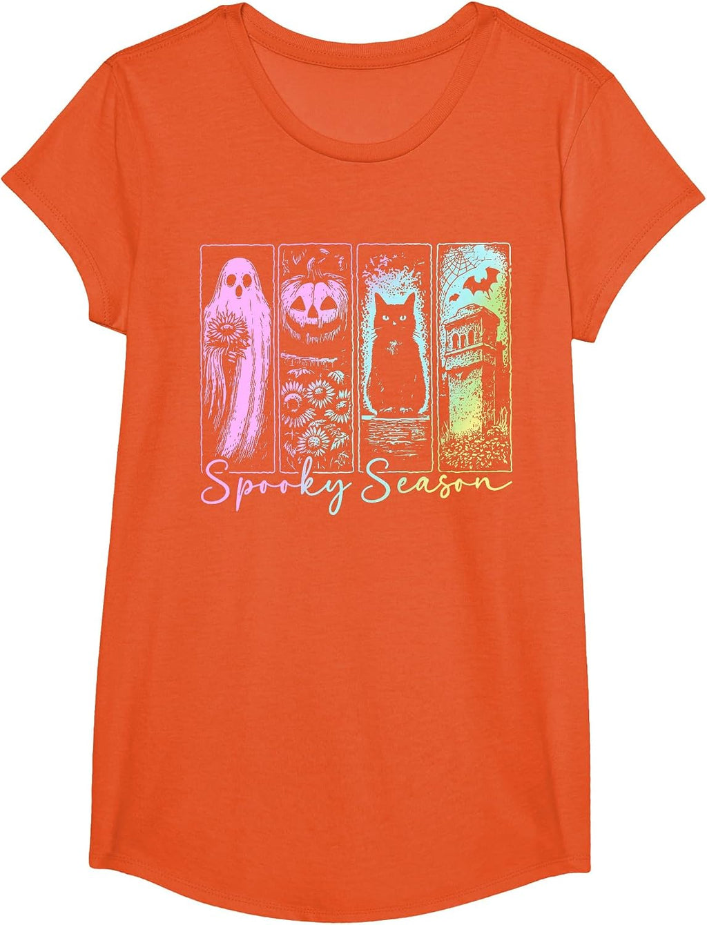 Vintage Halloween Horror Spooky Season T-Shirt