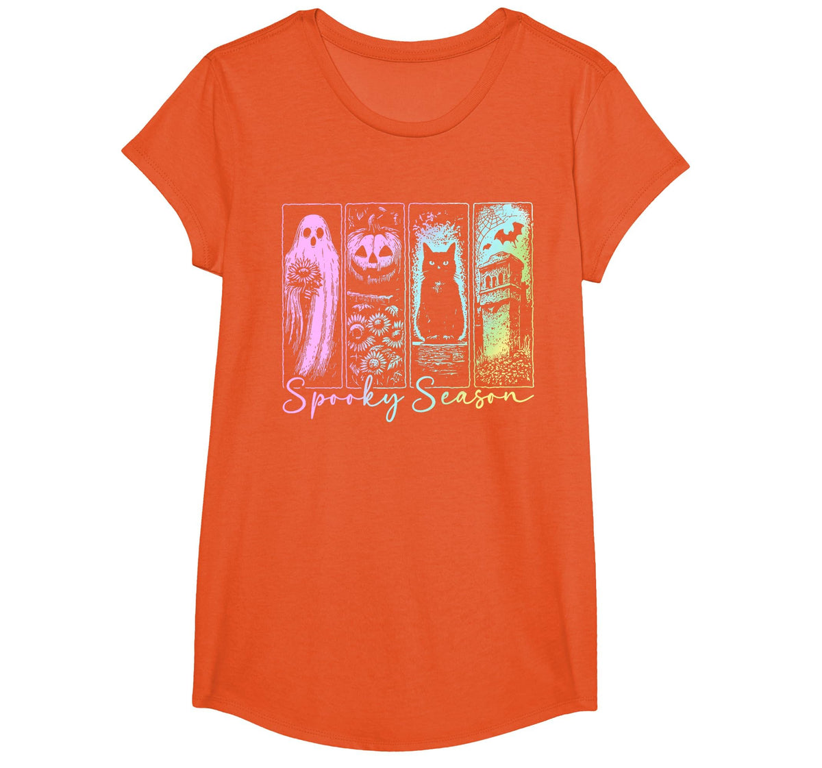 Vintage Halloween Horror Spooky Season T-Shirt