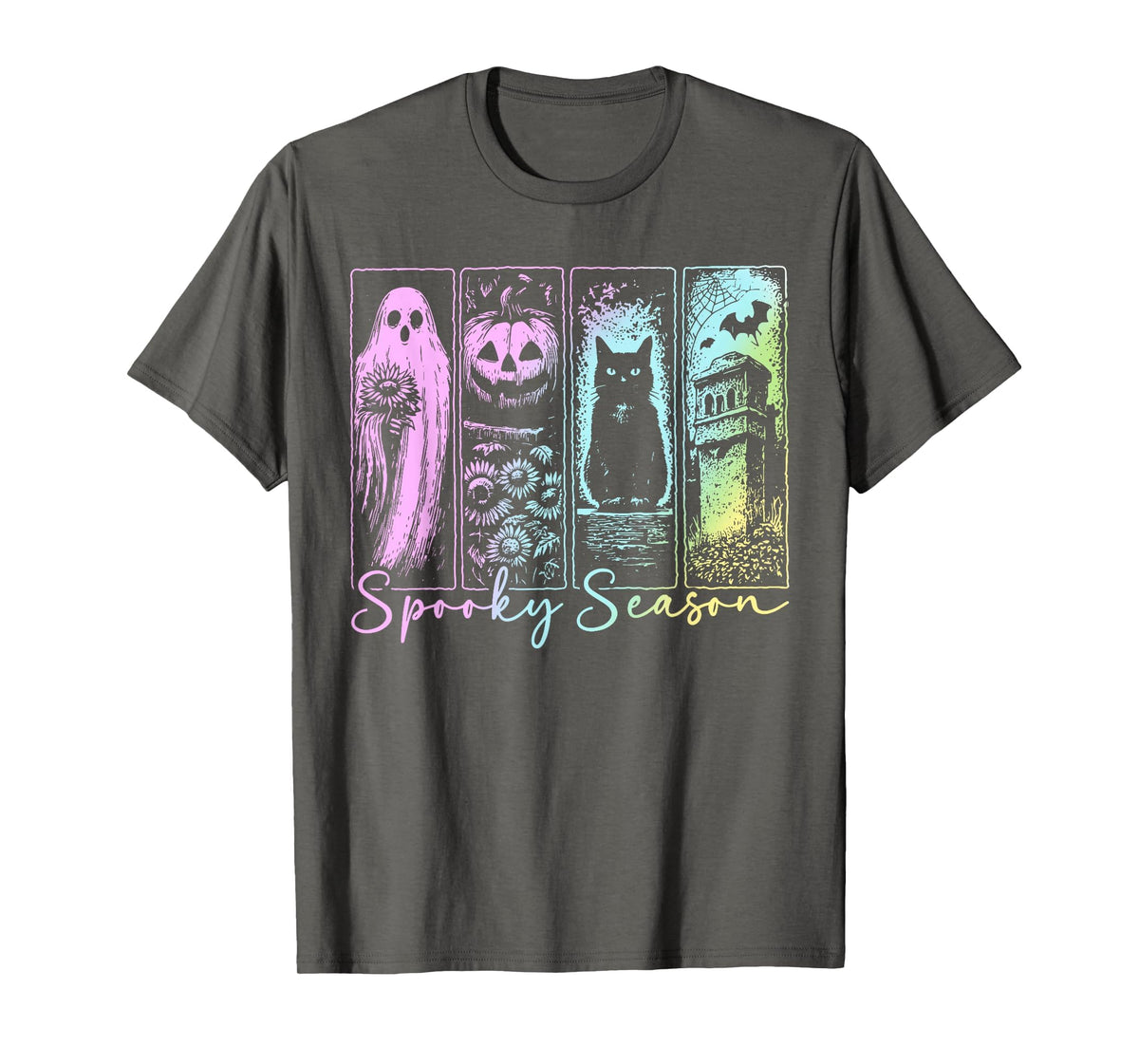 Vintage Halloween Horror Spooky Season T-Shirt