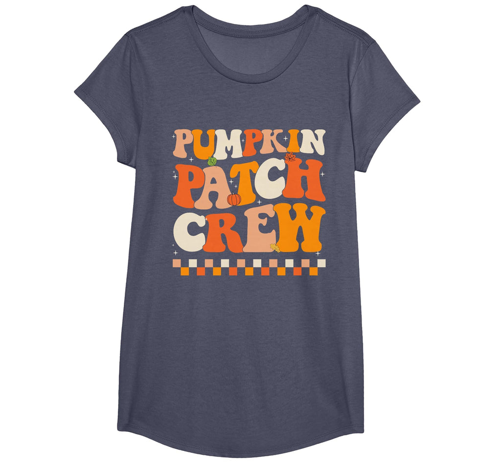 Groovy Pumpkin Patch Crew Pumpkin Patch Crew Fall Halloween T-Shirt