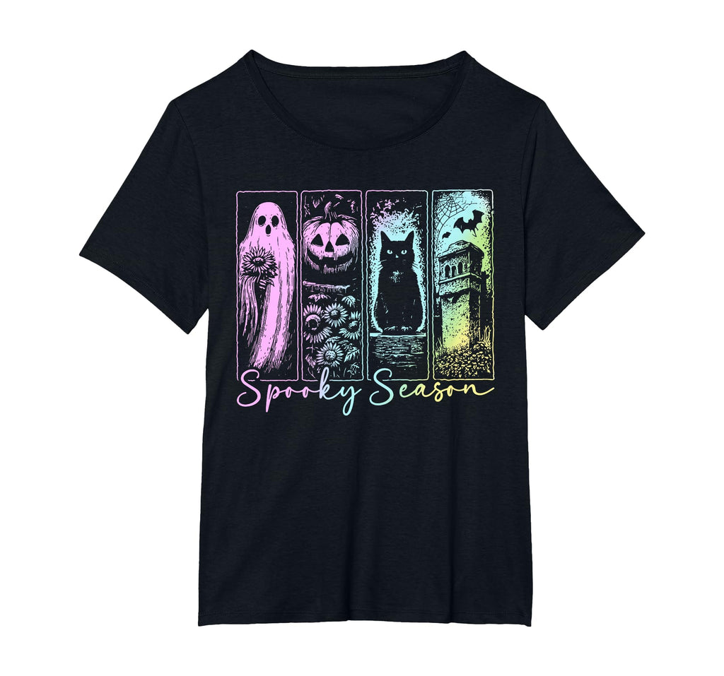 Vintage Halloween Horror Spooky Season T-Shirt