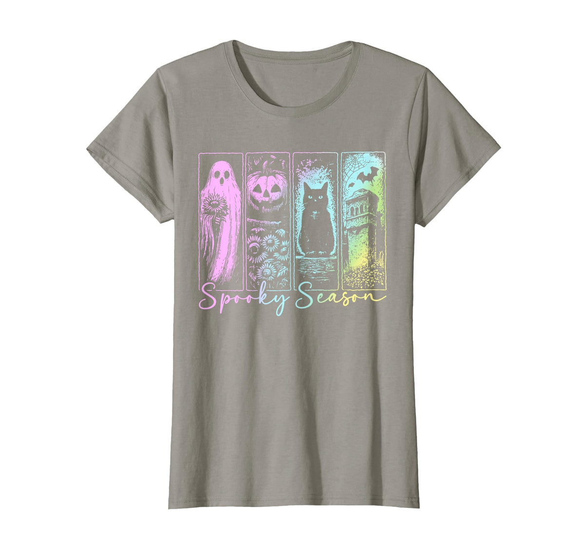 Vintage Halloween Horror Spooky Season T-Shirt