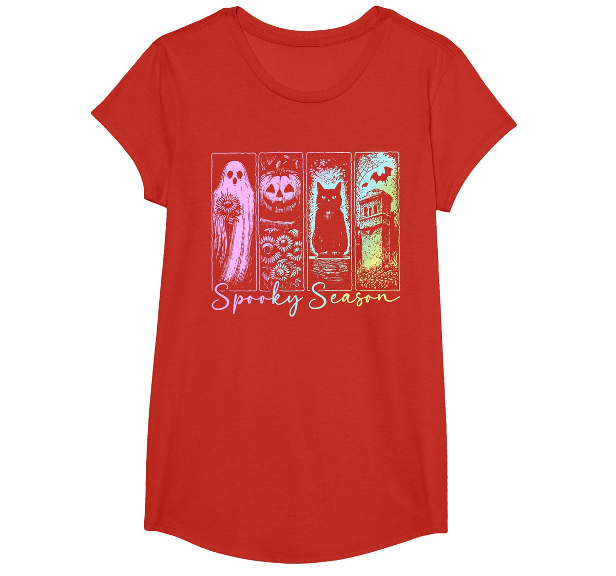 Vintage Halloween Horror Spooky Season T-Shirt