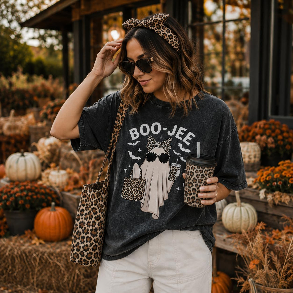 Halloween Shirts for Women 1692 They Missed One Shirt Boo JEE Ghost Shirt