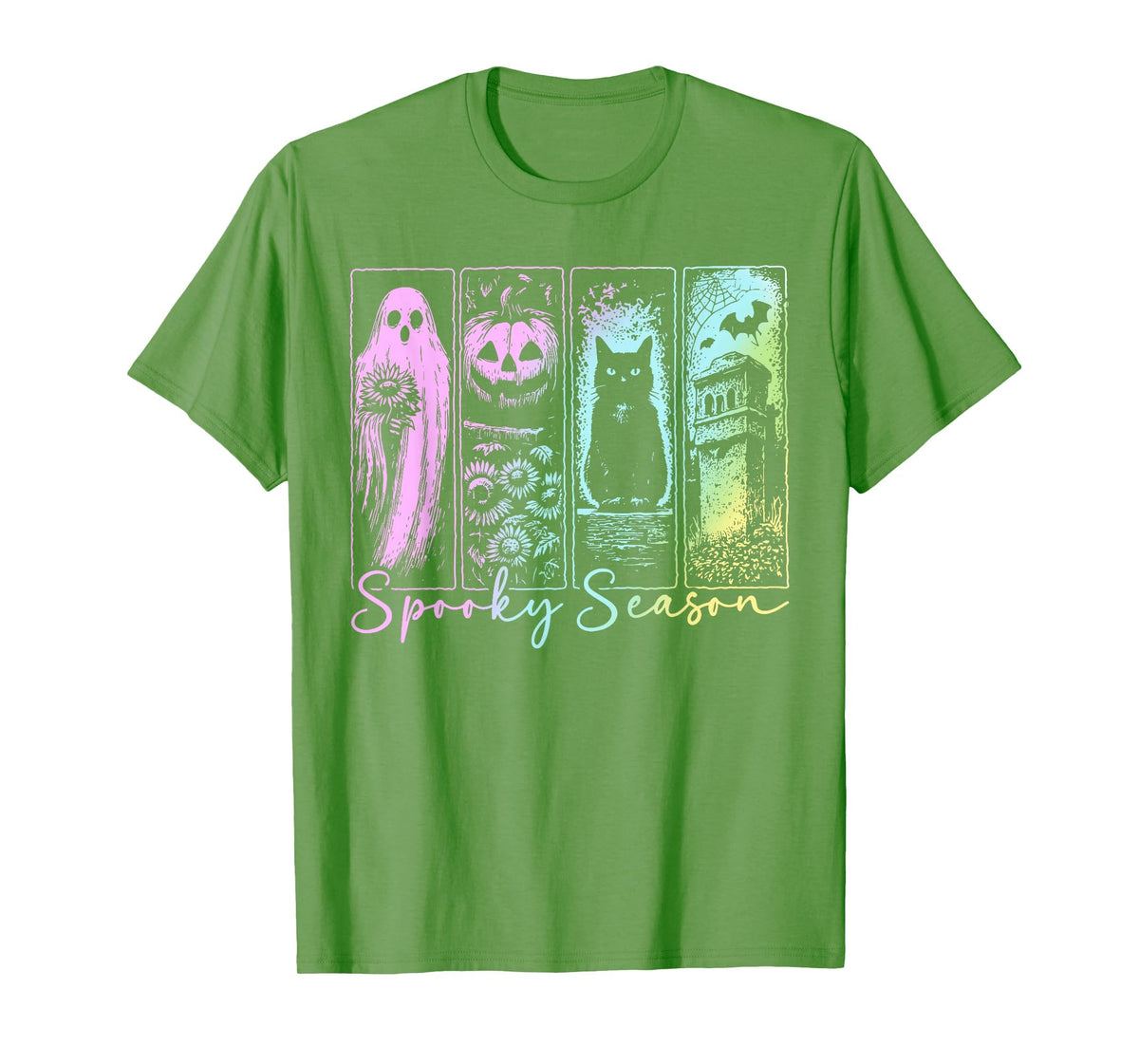 Vintage Halloween Horror Spooky Season T-Shirt