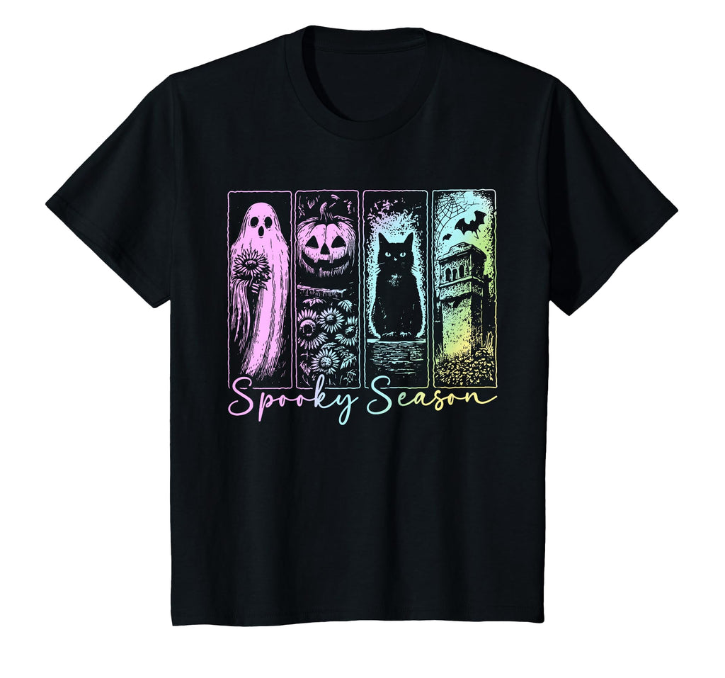Vintage Halloween Horror Spooky Season T-Shirt