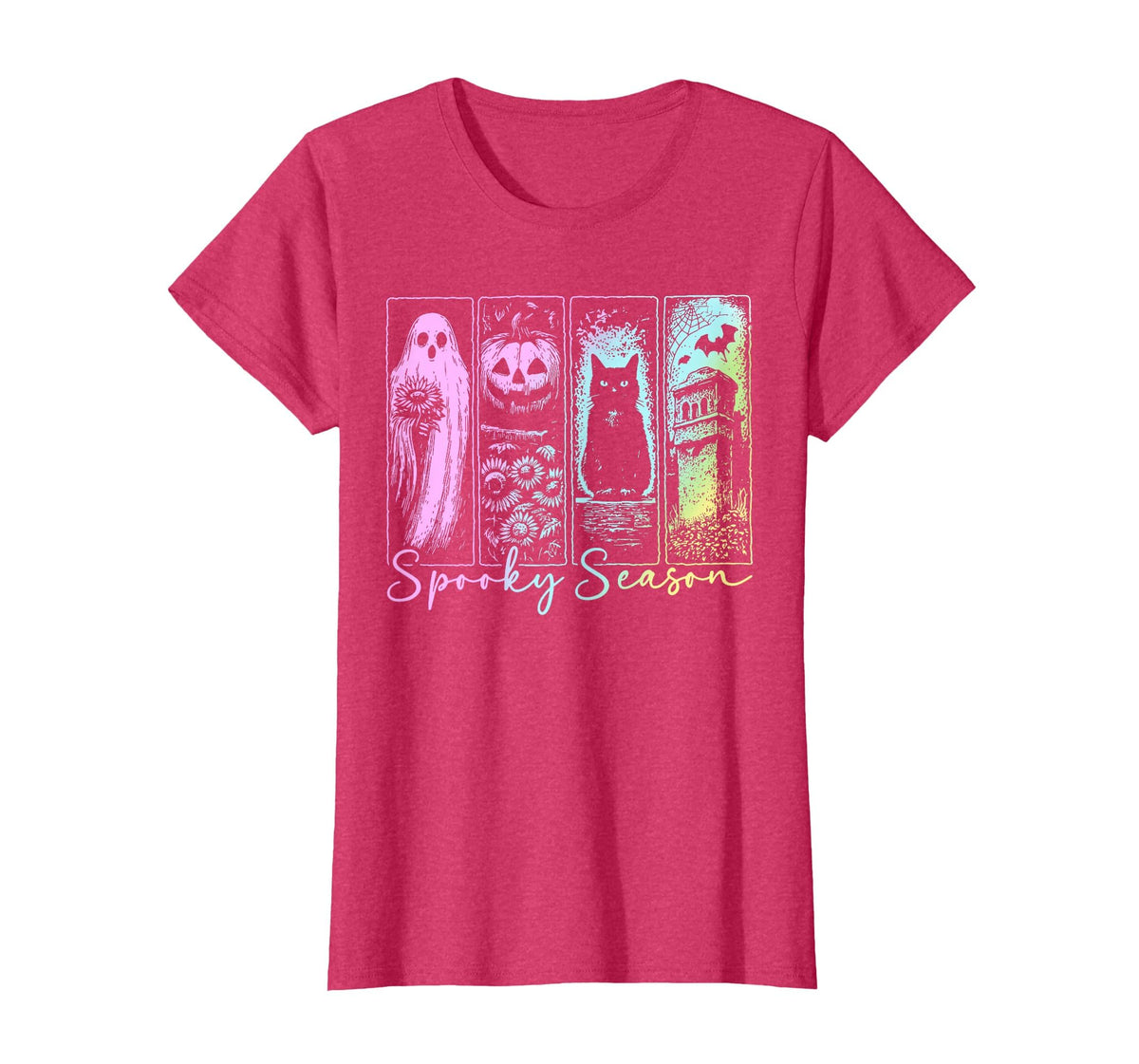 Vintage Halloween Horror Spooky Season T-Shirt