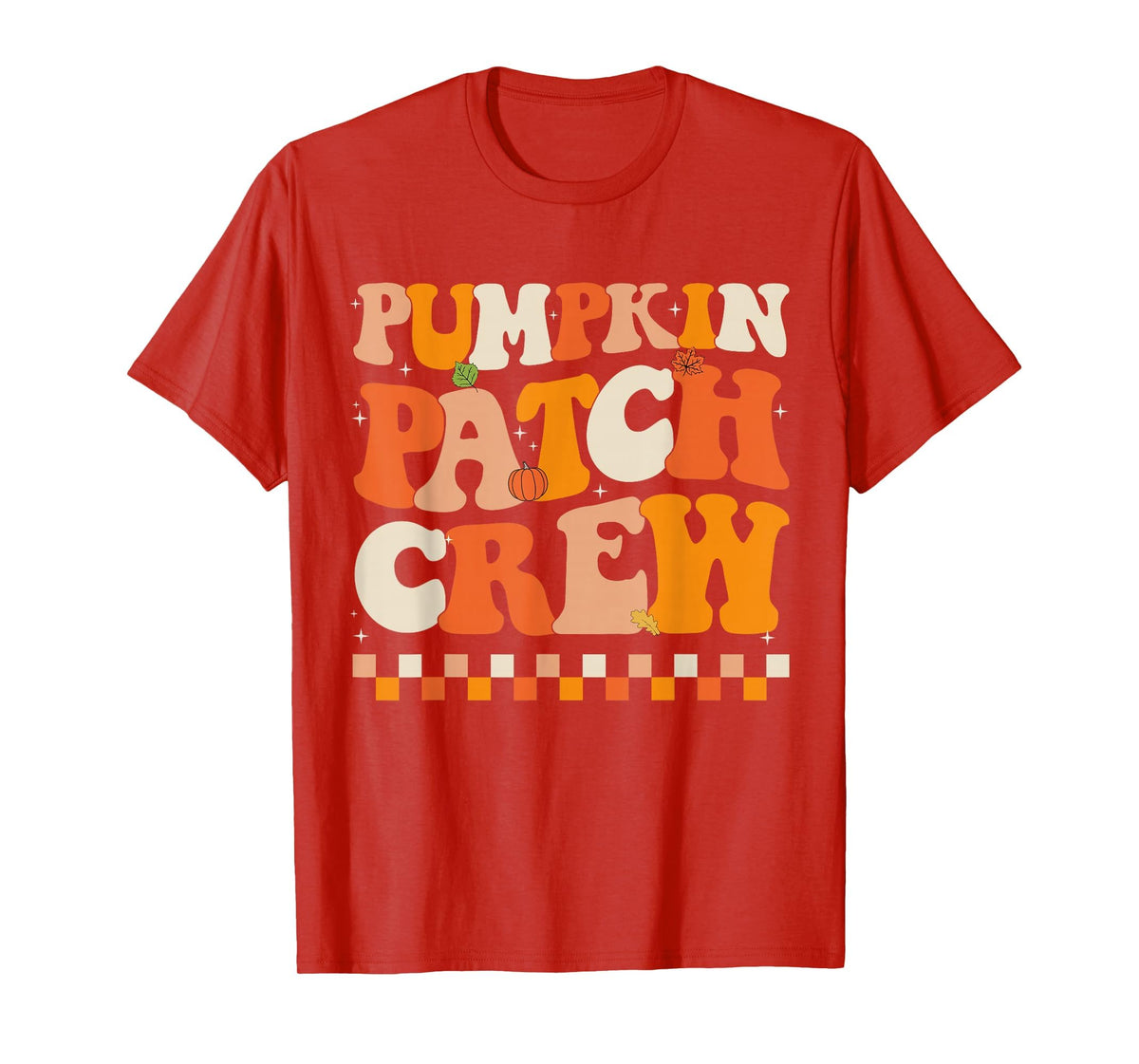 Groovy Pumpkin Patch Crew Pumpkin Patch Crew Fall Halloween T-Shirt