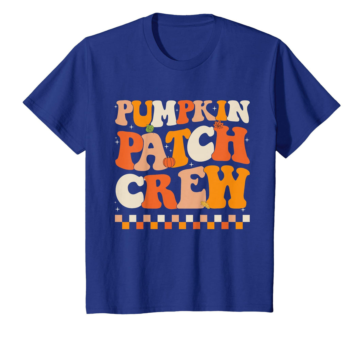 Groovy Pumpkin Patch Crew Pumpkin Patch Crew Fall Halloween T-Shirt