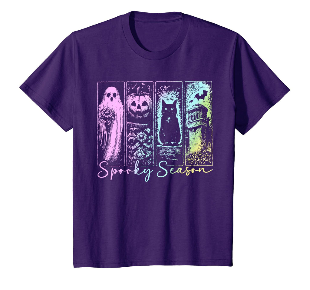 Vintage Halloween Horror Spooky Season T-Shirt