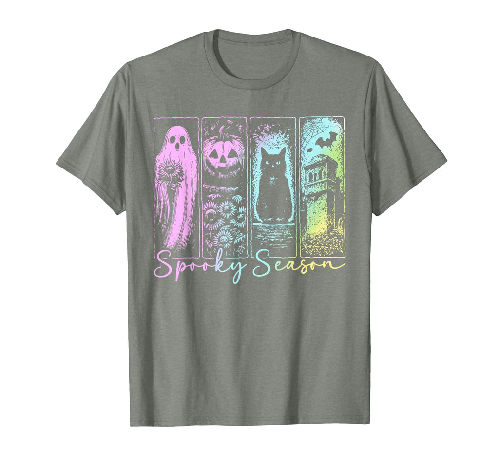 Vintage Halloween Horror Spooky Season T-Shirt